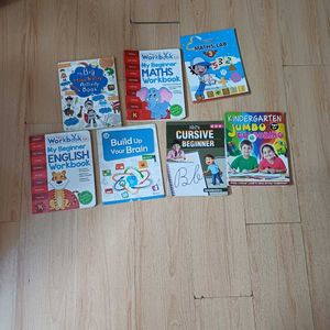 Bumper Maths, Eng, Coloring & Activity Workbooks