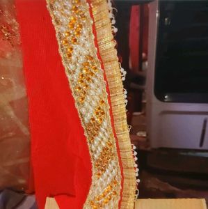 elegant beutiful heavy work georgette saree