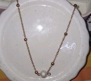 Delicate Pearl &amp; Bead Necklace 🦪