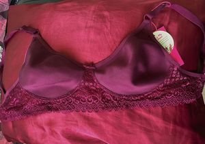 Lacy Plum Full Coverage Bra