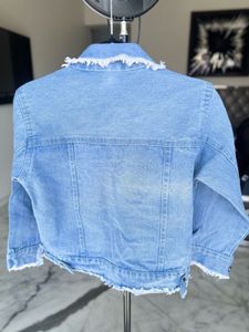 Distressed Denim Jacket