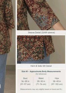 Women’s Multicolor Floral Patchwork Print Short Ku