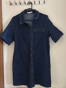 Classic Denim Shirt Dress