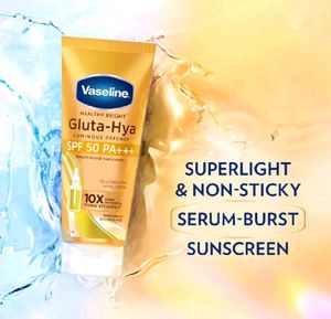 Pack Of 2 Vaseline Sunscreen And Foxtale Facewash