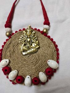 Boho durga Necklace &amp; Earrings Set