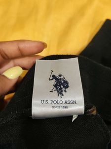 US Polo Assn Black Shorts