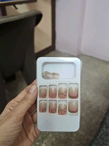 Cute Heart Press-On Nails