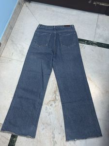 Wide Leg Denim Jeans