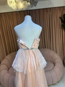Peach Gown