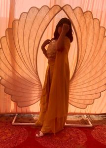 Vibrant Yellow Ethnic Lehenhga