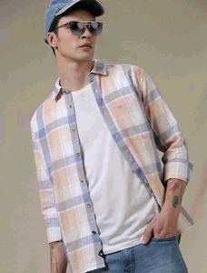 Men's Plaid Long Sleeve Shirt