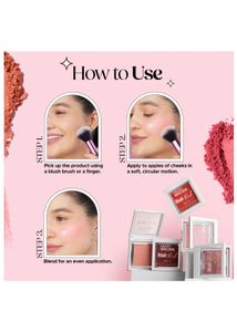 brand new  blush 01 shade peach Lilly  powder form
