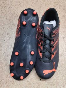 Puma Soccer Cleats - Black &amp; Orange