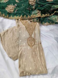 new embroidered kurta set