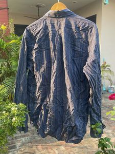 Eddie Bauer Men's Striped Button-Up Shirt
