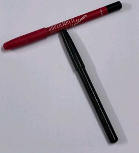 Super Matte Lip Liner Duo & Eyebrow Pen