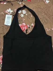 Cute Cherry Sweet Girl Halter Top