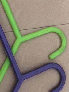 Set of 3 Colorful Hangers