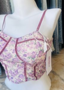 Floral Corset Top