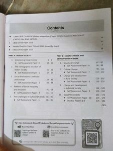 Oswaal Books Class 12 Sociology Question Bank