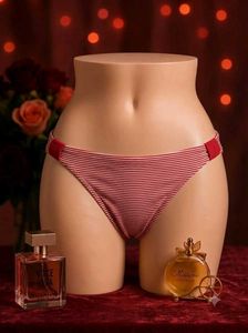 Red Striped ⚛️Bikini Bottom
