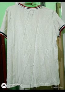 graphic printed white tshirt mast &amp; harbour