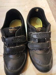 Black Velcro Strap Casual Shoes