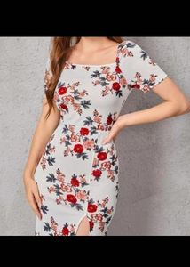 Floral Print Dress
