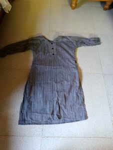 4 Embroidered White Kurta