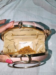 Elegant Round Clutch Bag