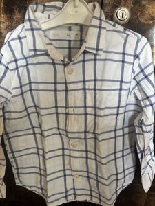 Zara Boys Plaid Shirt