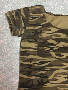 Camouflage Cropped T-Shirt