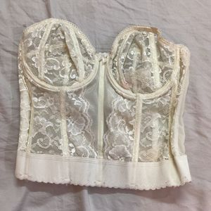 Vintage Goddess Lace Corset Bra