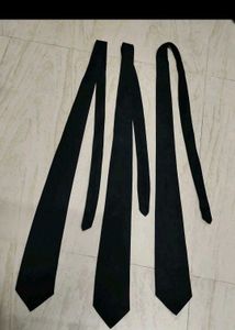 Classic Black Ties Set
