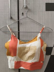 Abstract Print Two-Piece Set(No tag)