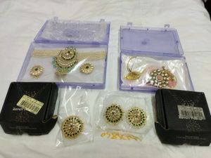 Zaveri Pearls Jewelry Set Combo