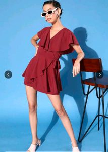 Red jumpsuit