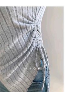 Asymmetrical One Shoulder Top