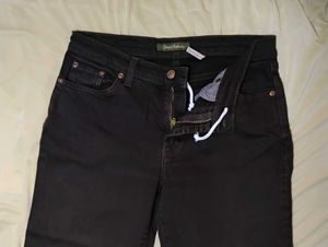 Y2K Low Waist Brown Flare Leg Trousers