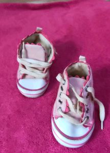 Cute Pink Baby Sneakers