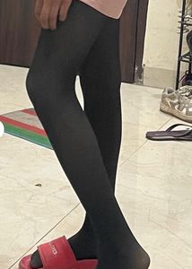 Winter thermal warm Dual Tone Leggings
