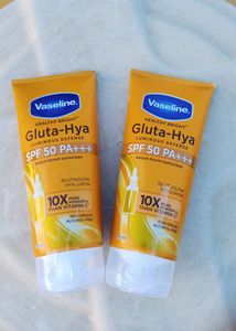 1 Pack ✅ Vaseline Gluta-Hya Sunscreens 🌞