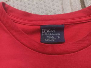 Polo Ralph Lauren single stiched Red T-Shirt