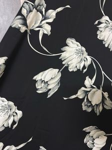 Black Floral Maxi Dress