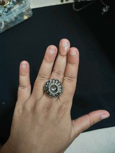 Set of 4 Elegant Gemstone Rings