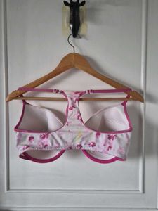 Floral front opening Bra