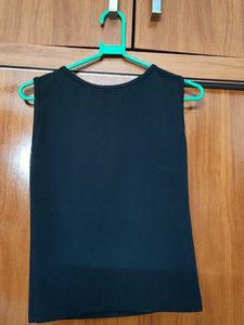 Classic Black Sleeveless Top