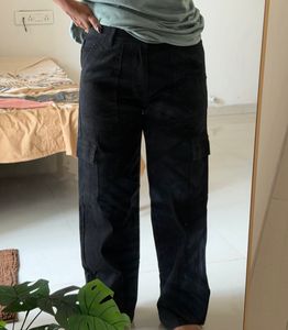 Stylish Black Cargo Pants