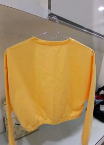 Yellow Crop Top