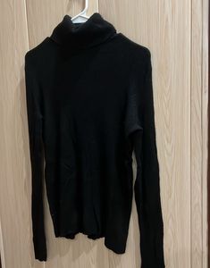 Black Turtleneck Sweater